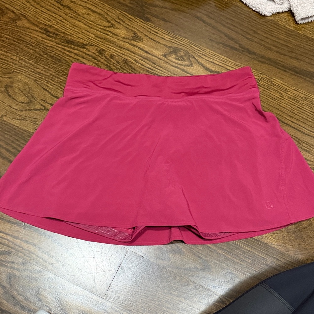 lululemon lightweight high rise tennis skirt